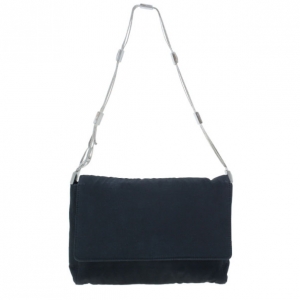 Pre Owned Versace Black Satin Small Bag
