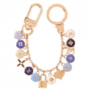 Pre Owned Louis Vuitton Blue Pastilles Bag Charm
