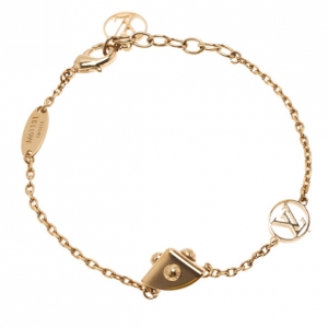 Pre Owned Louis Vuitton Trunk Bracelet 19CM