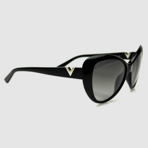 Pre Owned Valentino Black V625S-001 Womens Sunglasses