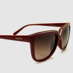 Pre Owned Valentino Red V638S Womens Sunglasses