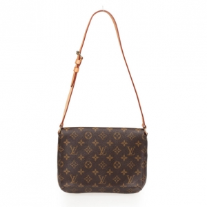 Pre Owned Louis Vuitton Monogram Musette Tango Shoulder Bag