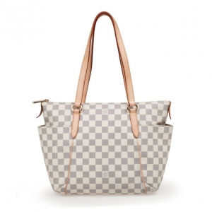 Pre Owned Louis Vuitton Damier Azur Totally PM 