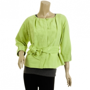 Pre Owned Jaeger Yellow Green Jacket