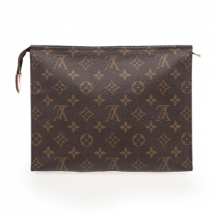 Pre Owned Louis Vuitton Monogram Canvas Toilette 26 Cosmetic Pouch Case