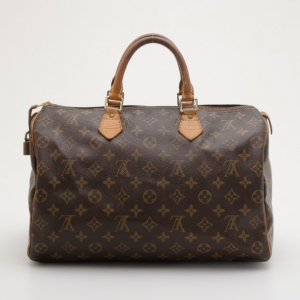 Pre Owned Louis Vuitton Monogram Speedy 35 
