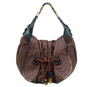 Pre Owned Louis Vuitton Brown Monogram Limited Edition Epices Kalahari Hobo