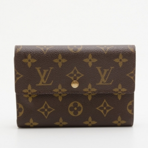 Pre Owned Louis Vuitton Monogram Alexandra Wallet