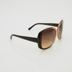 Pre Owned Calvin Klein CK7860S Brown Blush Gradient Sunglasses