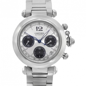 Pre Owned Cartier Swiss Automatic Movement Chronograph Unisex Wristwatch