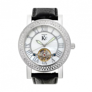 Pre Owned Techno Com Automatic Movement Diamond Mens Wristwatch