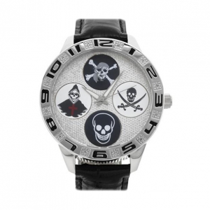 Pre Owned Techno Com Diamond SS Mens Wristwatch