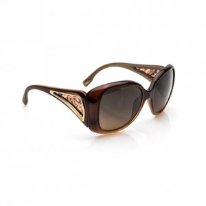 Pre Owned Emilio Pucci Brown Sand EP707S Sunglasses