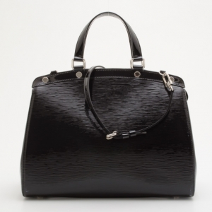 Pre Owned Louis Vuitton Black Epi Brea MM 