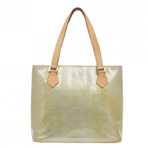 Pre Owned Louis Vuitton Gold Vernis Reade PM