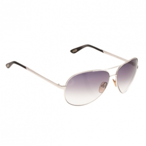 Pre Owned Tom Ford Silver Charles Unisex Aviators