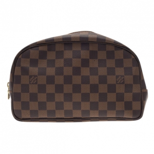 Pre Owned Louis Vuitton Damier Ebene Canvas Toiletry Bag