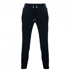 Pre Owned Gucci Black Tapered Drawstring Trousers S