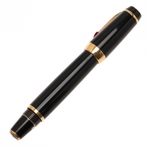 Pre Owned Montblanc Resin Je T'aime Boheme Fountain Pen