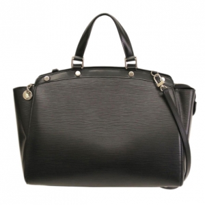 Pre Owned Louis Vuitton Noir Epi Leather Brea GM