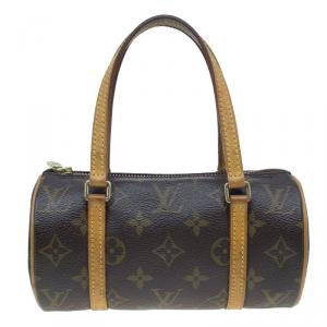 Pre Owned Louis Vuitton Monogram Canvas Papillon 19 cm