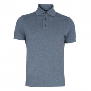 Pre Owned Tom Ford Men's Grey Polo Shirt L