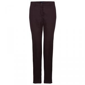 Pre Owned Chanel Brown Flare Trousers M