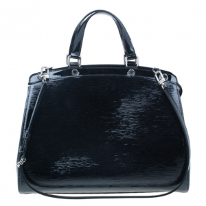 Pre Owned Louis Vuitton Black Epi Leather Brea GM