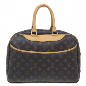 Pre Owned Louis Vuitton Monogram Canvas Deauville Bag