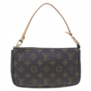 Pre Owned Louis Vuitton Monogram Canvas Pochette Accessoires
