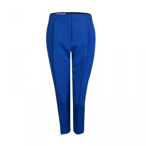 Jil Sander Electric Blue High Waist Trousers M