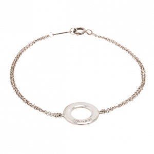 Pre Owned Tiffany & Co. 1837 Circle Bracelet 17CM