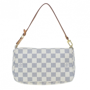 Pre Owned Louis Vuitton Damier Azur Canvas Pochette NM