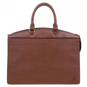 Pre Owned Louis Vuitton Brown Epi Leather Riviera Satchel
