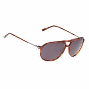 Pre Owned Tom Ford Brown John Unisex Aviators