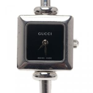 Pre Owned Gucci White Stainless Steel 1900 L Women’s Wristwatch 20MM