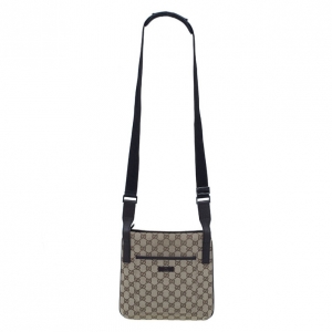 Pre Owned Gucci Beige Original GG Canvas Messenger Bag