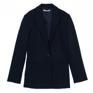 Pre Owned Balenciaga Black Tailored Blazer M