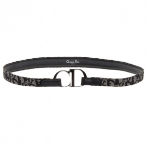 Pre Owned Dior Blue Diorissimo CD Buckle Belt 80CM