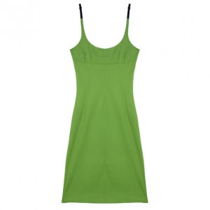Pre Owned D and G Lime Green Sheath Dress M