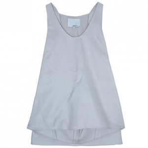 Pre Owned 3.1 Phillip Lim Ivory Silk Trapeze Top M