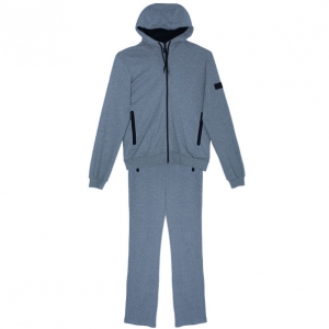 Pre Owned Burberry Sport Men's Two Piece Grey Tracksuit L