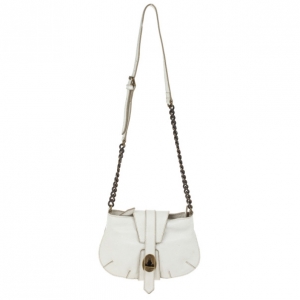 Pre Owned Burberry Small Holyoake Leather Bag