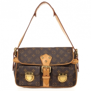 Pre Owned Louis Vuitton Monogram Canvas Hudson PM Shoulder Bag