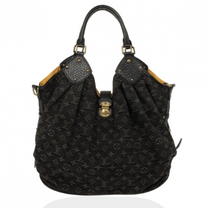 Pre Owned Louis Vuitton Monogram Denim Surya XL Bag