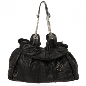 Pre Owned Christian Dior Handbag Le Trente Cannage Hobo