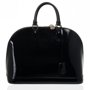 Pre Owned Louis Vuitton Black Epi Alma MM