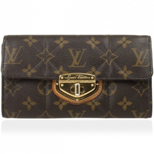 Pre Owned Louis Vuitton Monogram Canvas Etoile Sarah Wallet