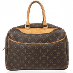 Pre Owned Louis Vuitton Monogram Deauville Boston Bag