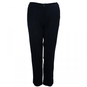 Pre Owned Antonio Berardi Wool Tuxedo Trousers M